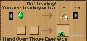 Скачать Mo' Trading для Minecraft 1.3.1 бесплатно