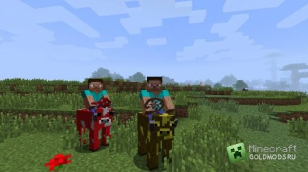 Скачать Animal Bikes для Minecraft 1.4.2 бесплатно