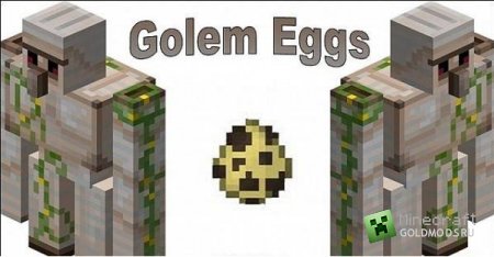Скачать Minecraft Golem Egg Mod для minecraft 1.4.7 бесплатно