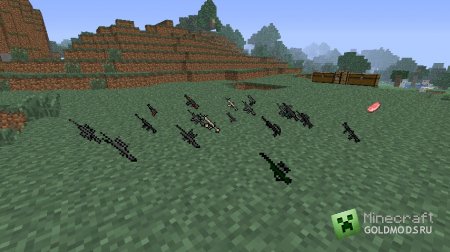 Скачать Ferullo’s Guns для minecraft 1.4.7 бесплатно