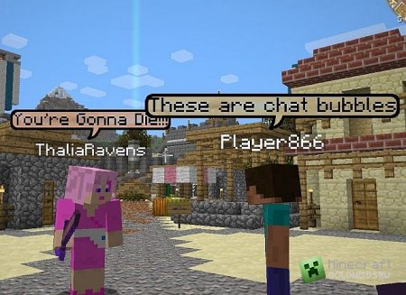 Скачать Chat Bubbles для  minecraft 1.5.1 бесплатно